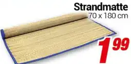 CENTERSHOP Strandmatte 70 x 180 cm Angebot