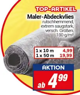 CENTERSHOP Maler-Abdeckvlies Angebot