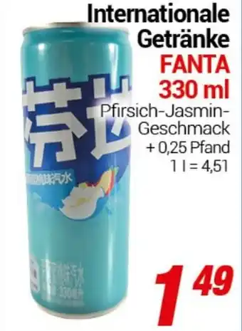 CENTERSHOP Internationale Getränke FANTA Angebot