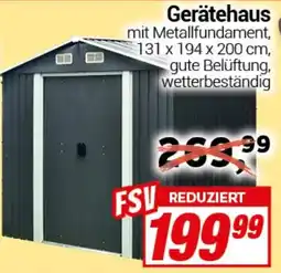 CENTERSHOP Gerätehaus Angebot