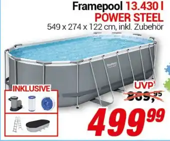 CENTERSHOP Bestway Framepool POWER STEEL Angebot