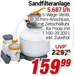 CENTERSHOP Sandfilteranlage 5.687 l/h Angebot