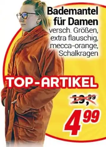CENTERSHOP Bademantel für Damen Angebot