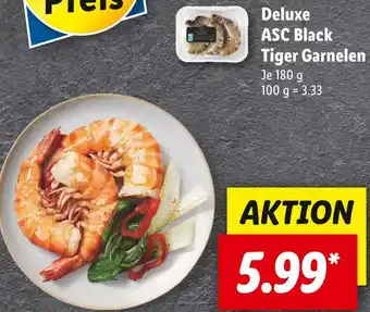 Lidl Deluxe asc black tiger garnelen Angebot