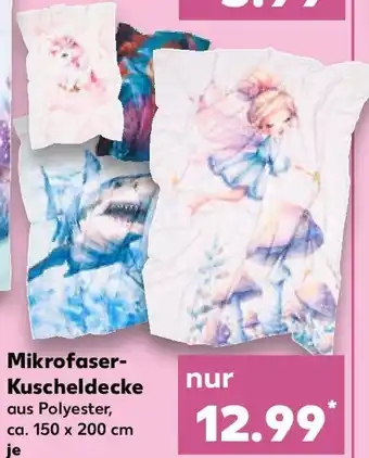 Kaufland HERDING Young Collection Mikrofaser- Kuscheldecke Angebot