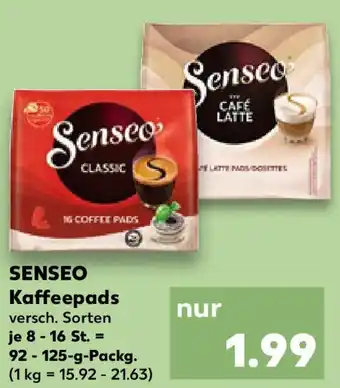 Kaufland SENSEO Kaffeepads Angebot