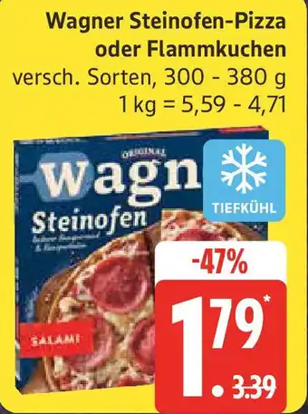 Marktkauf Wagner Steinofen-Pizza oder Flammkuchen Angebot