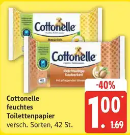 Marktkauf Cottonelle feuchtes Toilettenpapier Angebot
