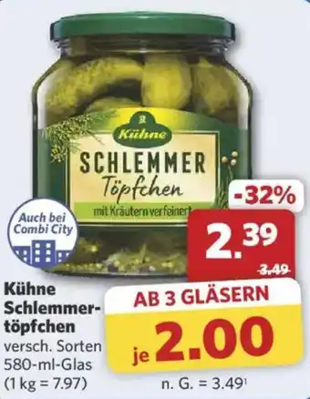 Combi Kühne Schlemmertöpfchen Angebot