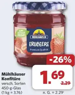 Combi Mühlhäuser Konfitüre Angebot
