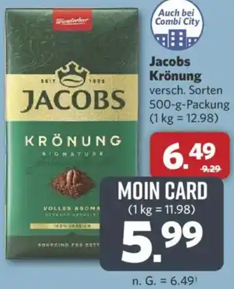 Combi Jacobs Krönung Angebot