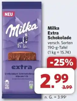 Combi Milka Extra Schokolade Angebot