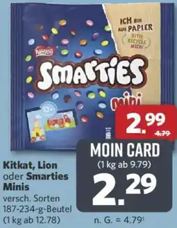 Combi Kitkat, Lion oder Smarties Minis Angebot