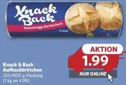 Combi Knack & Back Aufbackbrötchen Angebot