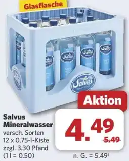 Combi Salvus Mineralwasser Angebot