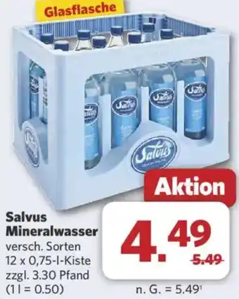 Combi Salvus Mineralwasser Angebot