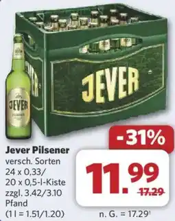 Combi Jever Pilsener Angebot