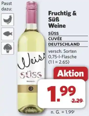 Combi Fruchtig & Süß Weine Angebot