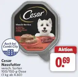 Combi Cesar Nassfutter Angebot