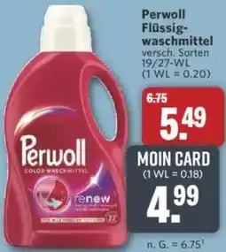 Combi Perwoll Flüssigwaschmittel Angebot