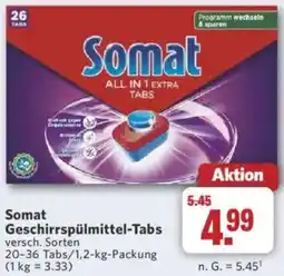 Combi Somat Geschirrspülmittel-Tabs Angebot