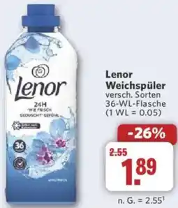Combi Lenor Weichspüler Angebot