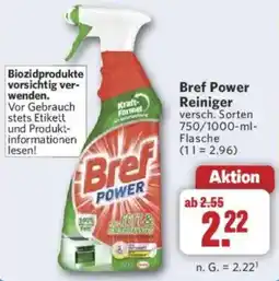 Combi Bref Power Reiniger Angebot