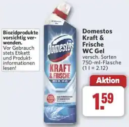 Combi Domestos Kraft & Frische WC Gel Angebot