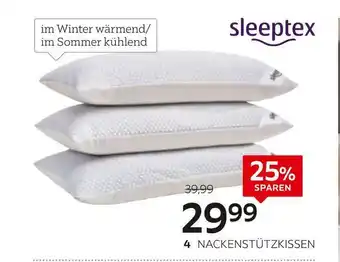 XXXLutz Sleeptex nackenstützkissen Angebot