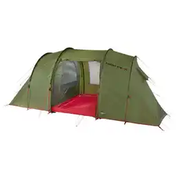 Netto Marken-Discount HIGH PEAK Tunnelzelt Goose LW 4 Personen Camping Gruppen Familien Zelt Vorraum Angebot