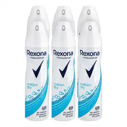 Netto Marken-Discount Rexona Deospray Cotton Dry 150 ml, 6er Pack Angebot