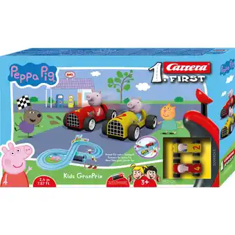 Netto Marken-Discount Carrera Rennbahn FIRST Peppa Pig - Kids GranPrix Angebot