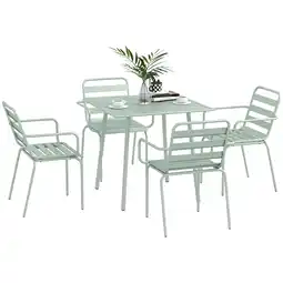 Netto Marken-Discount Outsunny Sitzgruppe Stahl Angebot