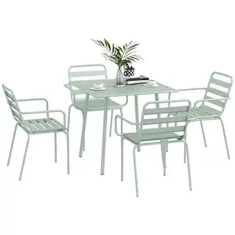 Netto Marken-Discount Outsunny Sitzgruppe Stahl Angebot