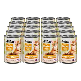 Netto Marken-Discount Attica Katzennahrung Huhn 415 g, 20er Pack Angebot