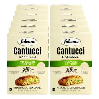 Netto Marken-Discount Falcone Cantuccini Pistacchio 180g, 12er Pack Angebot