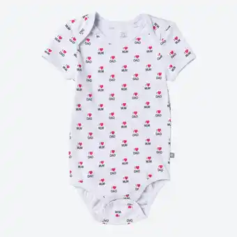 NKD Baby-Kurzarm-Body mit Herz-Motiv Angebot