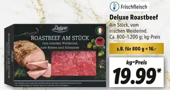 Lidl Deluxe roastbeef Angebot