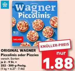 Kaufland ORIGINAL WAGNER Piccolinis oder Pizzies Angebot
