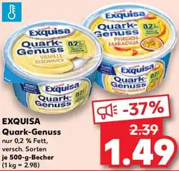 Kaufland EXQUISA Quark-Genuss Angebot