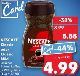 Kaufland NESCAFÉ Classic oder Classic Mild Angebot