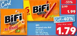 Kaufland BIFI Original oder Roll Angebot