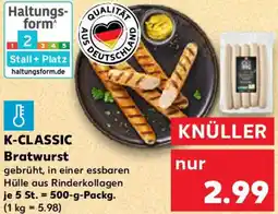 Kaufland K-CLASSIC Bratwurst Angebot
