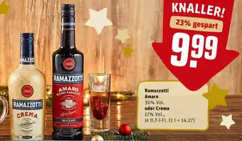 REWE Ramazzotti amaro oder crema Angebot