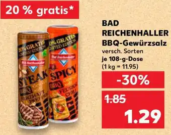 Kaufland BAD REICHENHALLER BBQ-Gewürzsalz Angebot