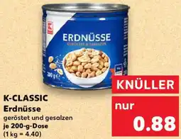 Kaufland K-CLASSIC Erdnüsse Angebot
