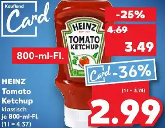 Kaufland HEINZ Tomato Ketchup Angebot