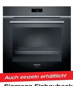 Möbel Inhofer Siemens Einbaubackofen HB472G0B3 Angebot