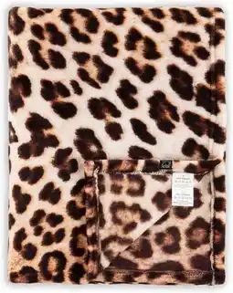 Opti Wohnwelt Zo!Home Plaid Leopard Angebot