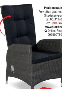 Opti Wohnwelt Positionsstuhl Barcelona Angebot